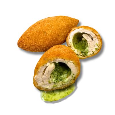 Frozen fried Kiev cutlets (chicken fillet), Food Haus, 30 pcs x 145 g, 4.35 kg